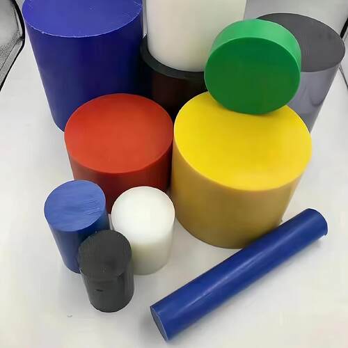 .PA12尼龙板PA6尼龙棒耐磨MC901尼龙棒实心圆柱防静电黑色尼龙棒
