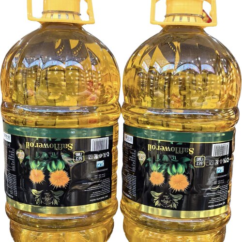 原装进口哈萨克斯坦纯红花籽油食用油物理冷榨无脱5升