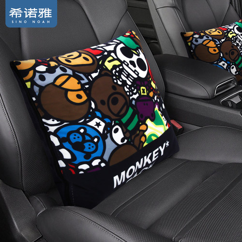 夏凉被抱枕二合一午睡毯子