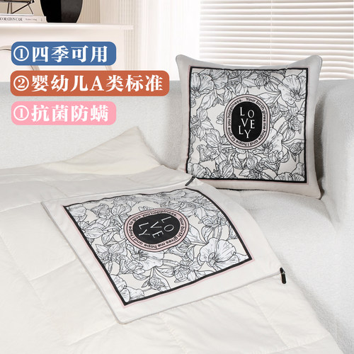 抱枕被子二合一两用车载