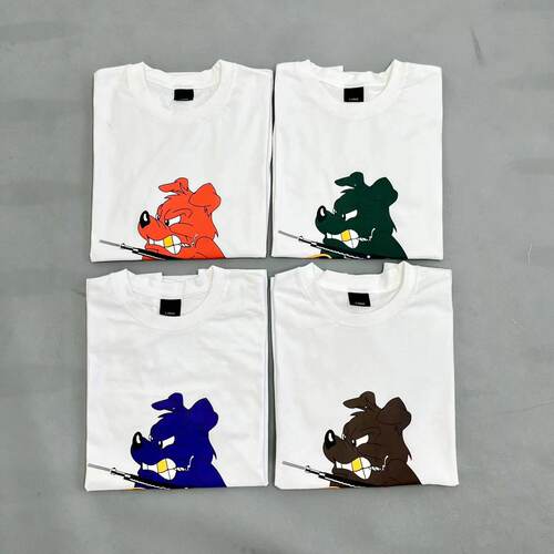 Angel King COR狗狗短袖T恤男女百搭宽松Dog tee