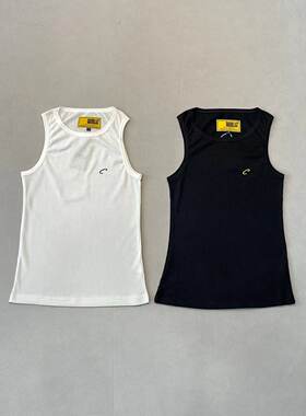 ANGELKING 帆船COR男士刺绣背心men vest夏季休闲上衣字母