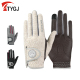 高尔夫手套女士冬季 可触屏保暖防风防滑运动户外骑行跑步双手手套