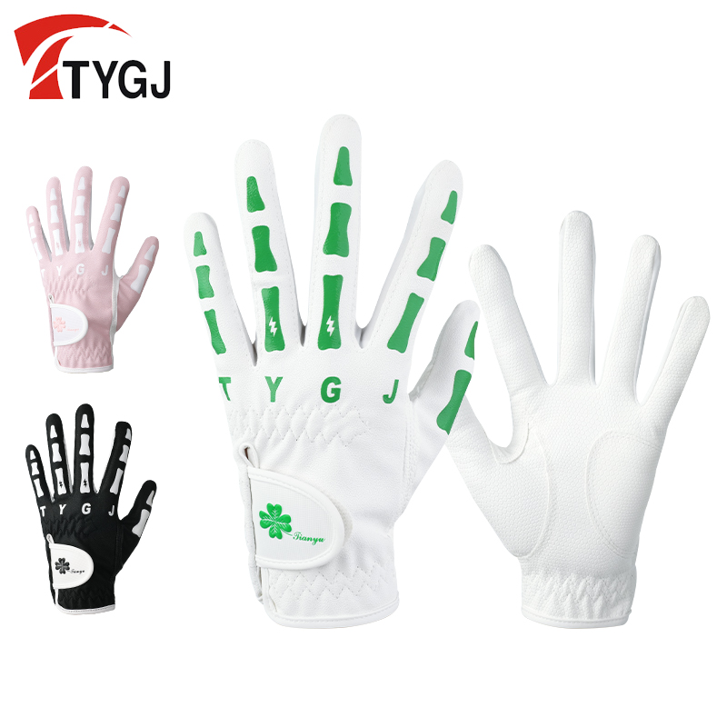 TTYGJ女手套个性骨关节印花设计