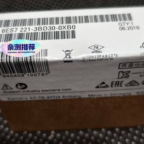 入模块6ES7221-3BD30-0XB06ES7221-1BF30-0XB06ES7221-1EF30-0XB0