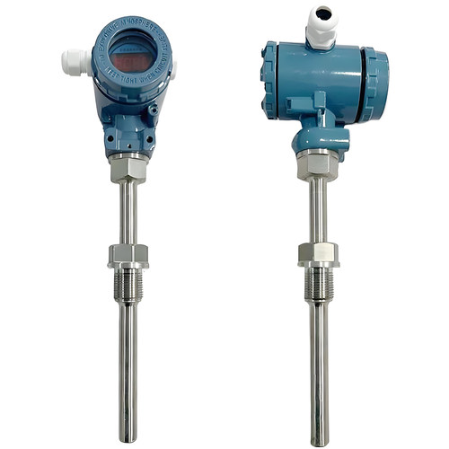 wzpb230s 温度变送器 pt100 Φ16*500mm 4-20mA 0~150℃ 现场显示