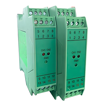 pt100热电阻 ws905022 二进二出温度变送器4-20mA0-100℃隔离模块