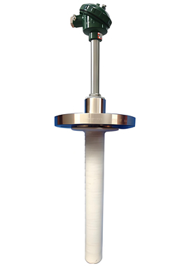 SBWZP-431F 烧结四氟热电阻 WZP-431-F 衬四氟 0-300℃ 法兰DN20