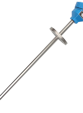 上海仪表 k型热电偶温度变送器sbwr-440 4-20mA 0-800℃ 法兰DN25