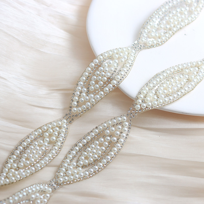 无裙子装饰钻DIY水钻花边