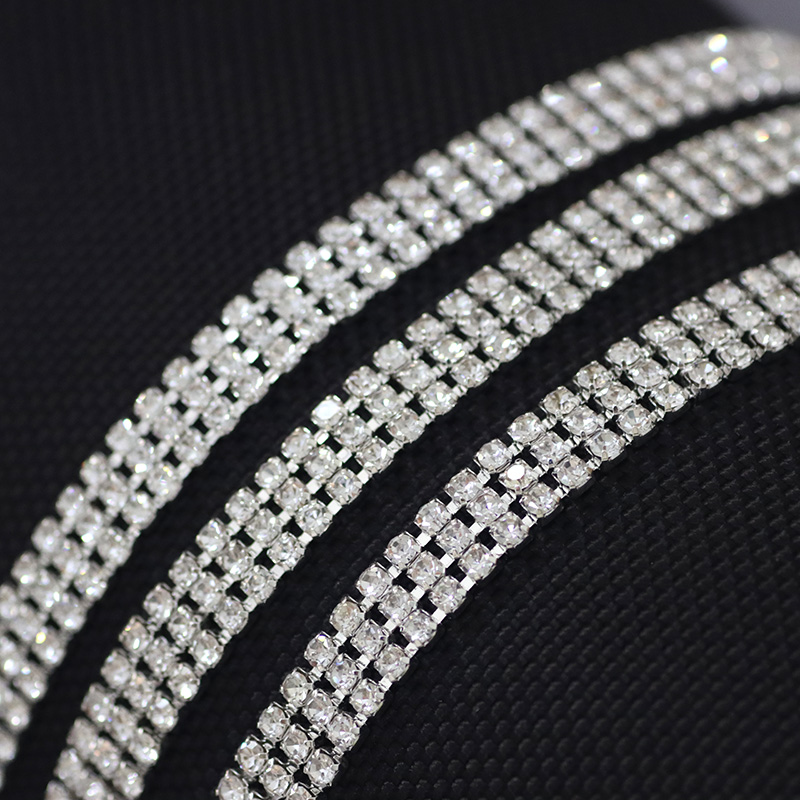 无水钻链条衣服服装辅料