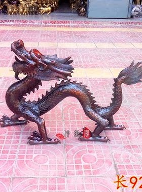 生肖仿古青龙铜器工艺品