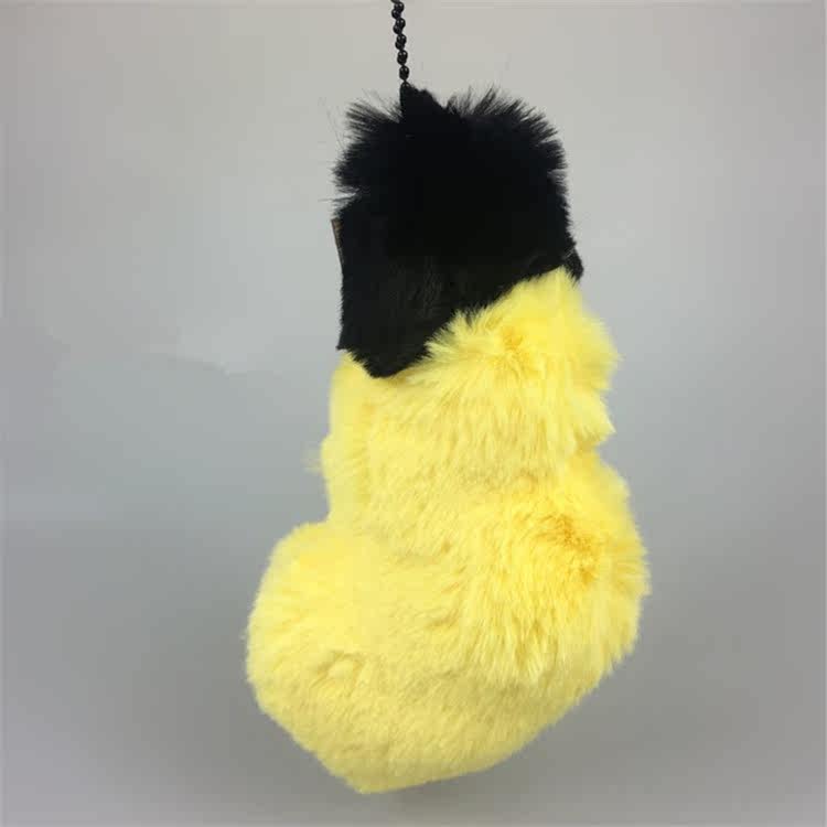 清尾货卡通可爱皮卡丘毛绒尾巴图片