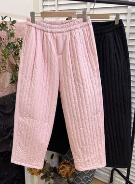 「木佐严选」冬天请穿它！双层加厚保暖棉裤休闲裤女E6398