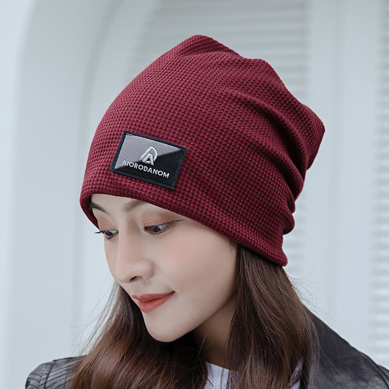 2021年帽子男潮秋冬季厚款包头帽女韩版套头帽情侣棉帽月子帽青年