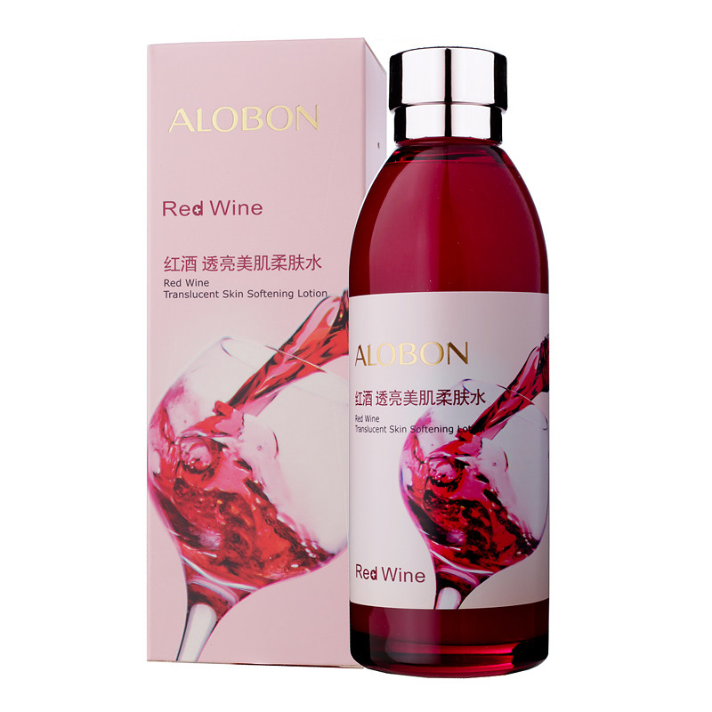 AloBon/雅邦红酒透亮美肌柔肤水150ml护肤化妆品改善皮肤干燥保湿