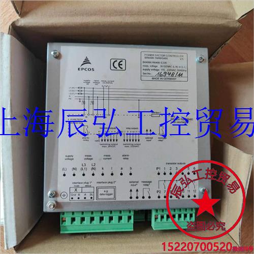 BR6000-T6R6/S485 V.5功率因数控制器B44066-R6466-E230EPCOS议价