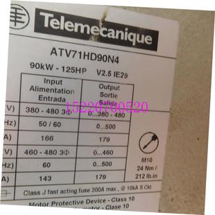 380V质量包好图询价议价 90KW 变频器ATV71HD90N4 二手拆机