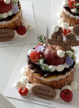 网红圣诞节快乐字母饼干蛋糕装饰摆件Merry Christmas饼干模具