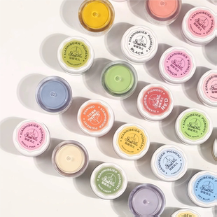 仙妮贝儿翻糖油性色粉腮红刮刀花星空巧克力调色翻糖专用糖花装饰