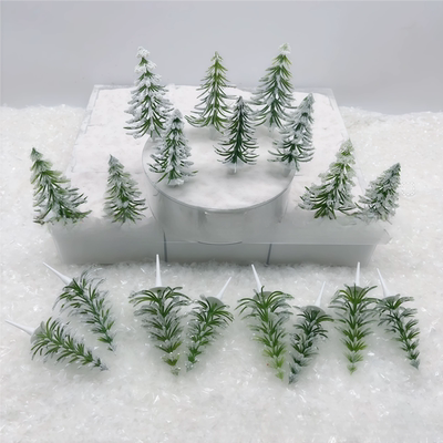 韩国ins圣诞节冬天雪天圣诞树飘雪雪松蛋糕装饰插件树脂雪人摆件