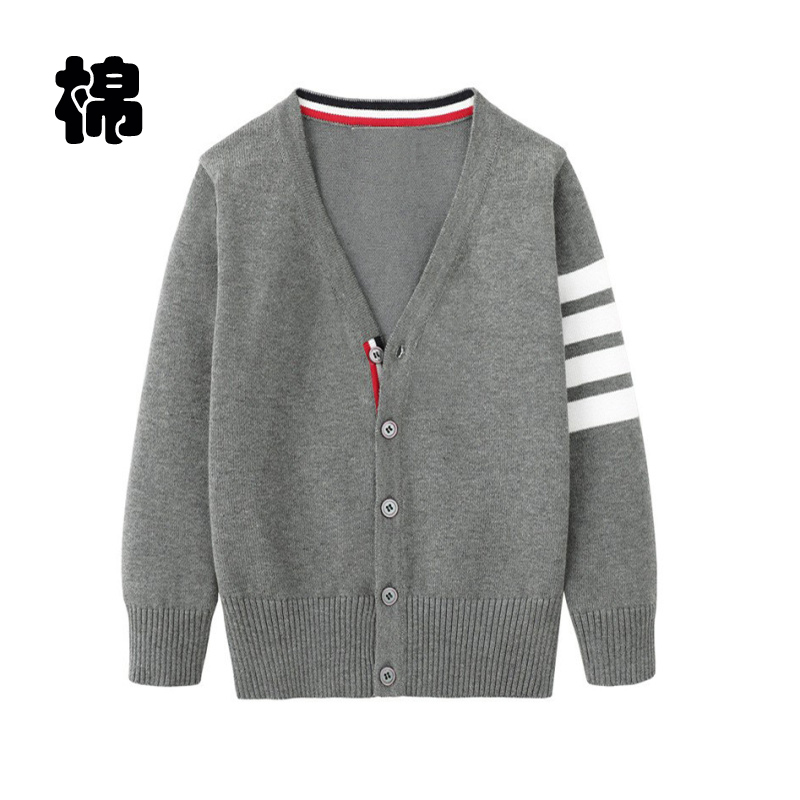 纯棉针织衫开衫线衣全棉外套