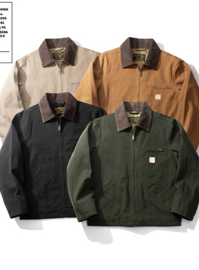 春秋版OKONKWO cleanfit底特律夹克圣达菲j97星际穿越帆布夹克