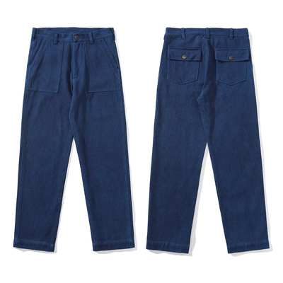 蓝染长裤Fatigue Pants OG107重磅刺子长裤男水洗工装裤军事复古