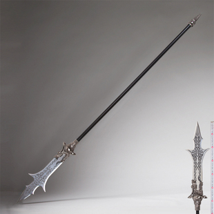 黑神话悟空金箍棒杨戬三尖两刃枪全金属摆件一比一cos武器未开刃