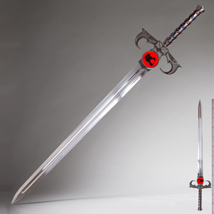 美剧霹雳猫神秘之剑动漫虎猫霹雳星备武器COS道具影视周边未开刃