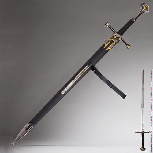 魔戒指环王阿拉贡武器纳西尔圣剑