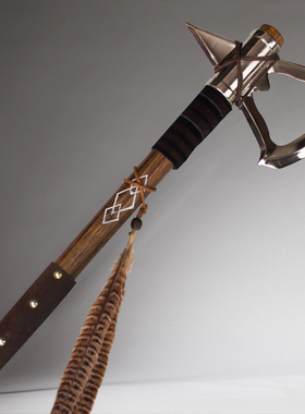 刺客信条3康纳战斧辛迪加COSPLAY武器金属道具1比1袖剑模型未开刃