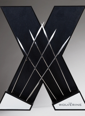 金刚狼爪子cos狼叔道具塑料摆件X战警影视玩具礼品可佩戴武器模型