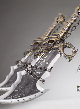 战神55奎爷奎托斯混沌双刃锁链刀