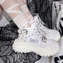 野猫难训星辰皇冠原创高邦运动鞋y2k铆钉厚底增高lo跑老爹鞋女鞋