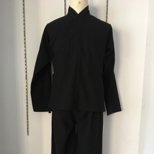 酱君原创汉服交领上襦上衣中衣裤 圆领袍内搭打底纯棉日常宽松大码