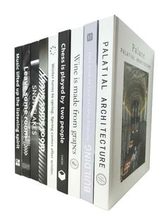 新款硬壳精装书黑白灰真书现代书柜书本摆件真书全英文加厚纸真书