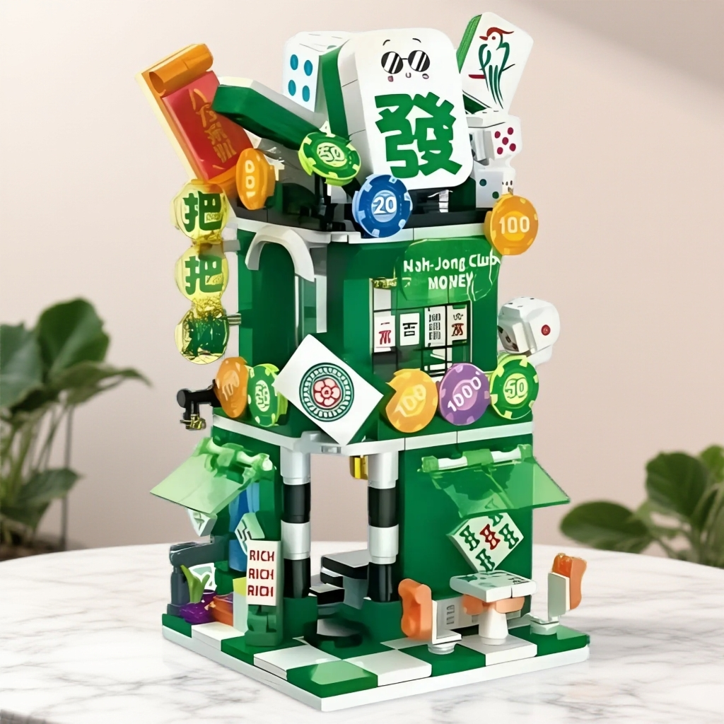 缤纷街景房子花店拼装积木玩具摆件送女孩生日礼物儿童益智拼图,玩具/童车/益智/积木/模型,普通塑料积木,淘宝优惠券,粉丝福利购,淘宝优惠卷