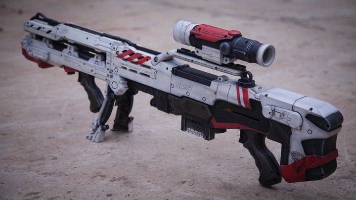 僵狙 科幻版 nerf 涂装