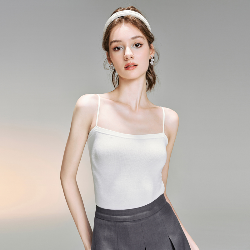 万能百搭吊带背心内搭打底针织