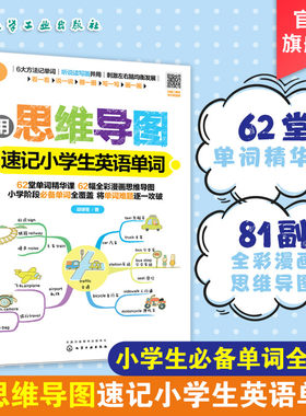 用思维导图速记小学生英语单词 思维导图小学阶段单词 英语单词快速记忆法小学三四五六年级背单词方法技巧 语单词快速记忆法