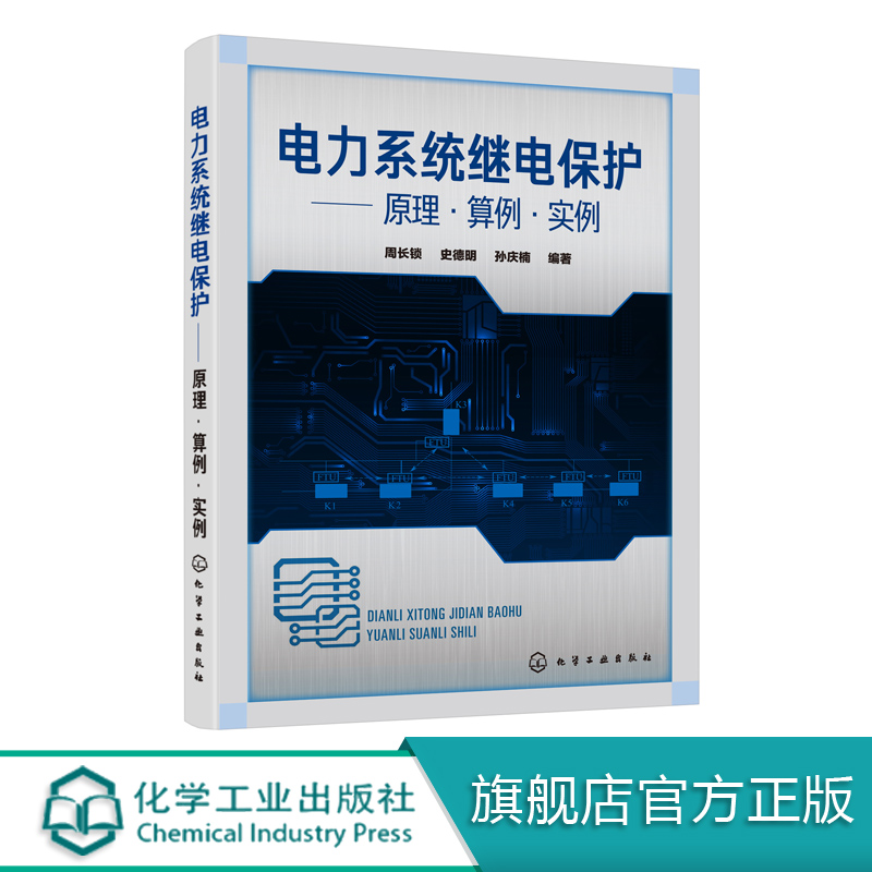 电力系统继电保护 原理 算例 实例 周长锁 继电保护整定计算工作流程方法教程书 高压馈线变压器电动机低压回路计算实例 书籍/杂志/报纸 电工技术/家电维修 原图主图