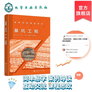 基坑工程 彭第 基坑支护方法原理 设计计算方法 施工及监测方法 支护结构荷载计算 高等院校土木工程 地质工程等专业应用技术书籍