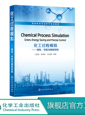 化工过程模拟 绿色 节能与精密控制 Chemical Process Simulation：Green，Energy Saving and Precise Control 化工类参考书籍