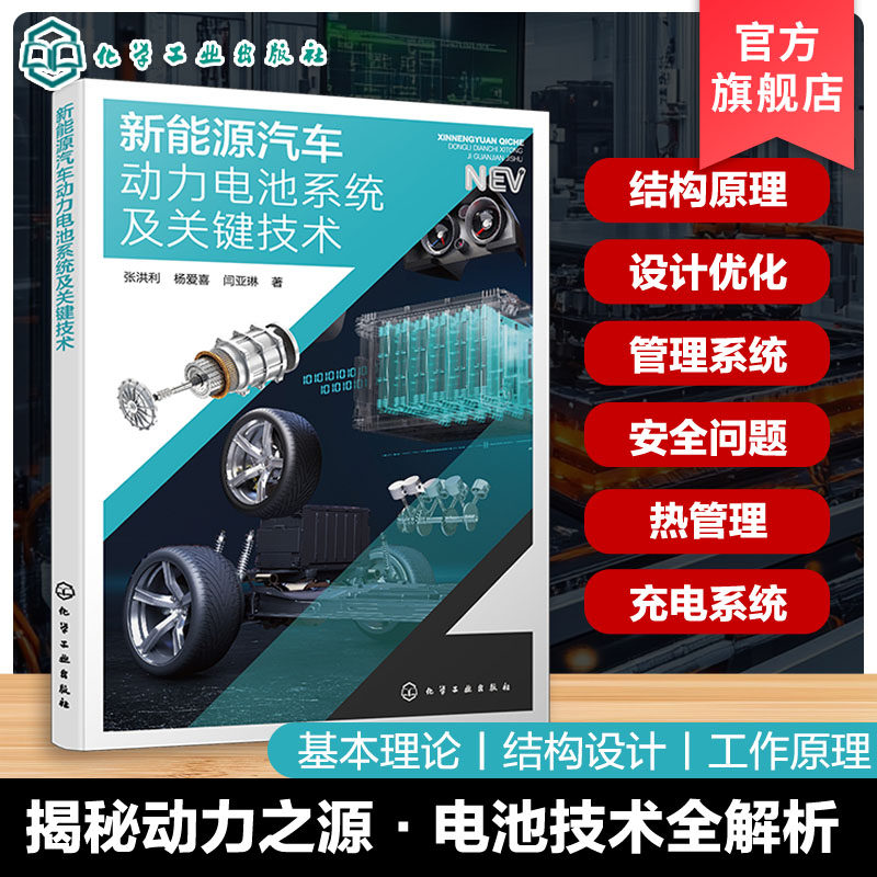 新能源汽车动力电池系统及关键技术 张洪利 杨爱喜 闫亚琳 电池材料