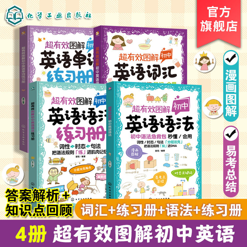 初中英语词性时态句法训练书籍