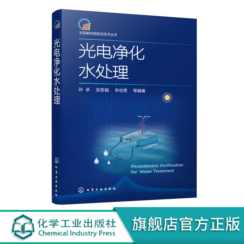 太阳能利用前沿技术丛书 光电净化水处理 光电材料在水处理中应用 光电器件水处理新技术光电材料与环境应用 光电催化污水处理书籍
