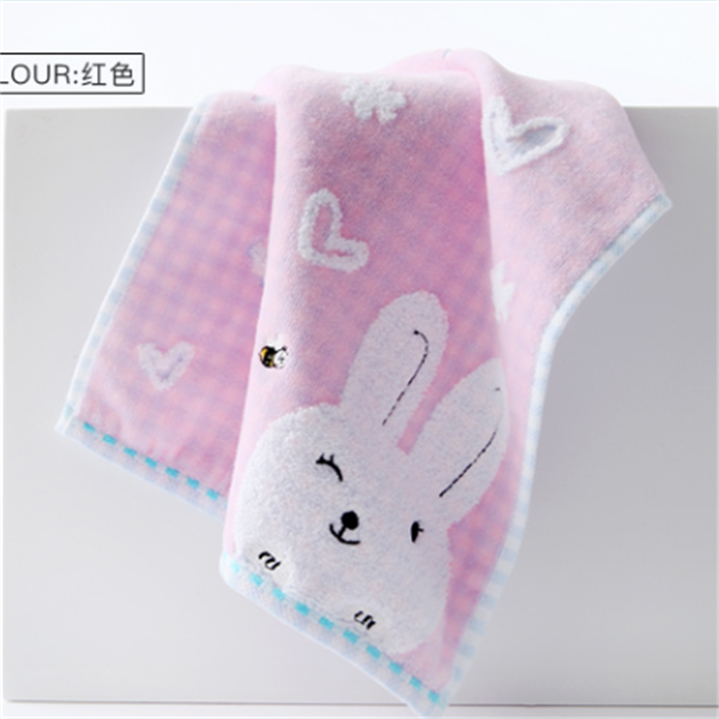 金号新款 可爱兔子儿童割绒毛巾 A类吸水 兔年卡通图案纯棉洗脸,居家布艺,毛巾/面巾,淘宝优惠券,粉丝福利购,淘宝优惠卷