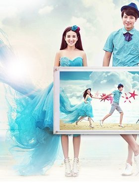 相纸高清图像儿童照证件照相框