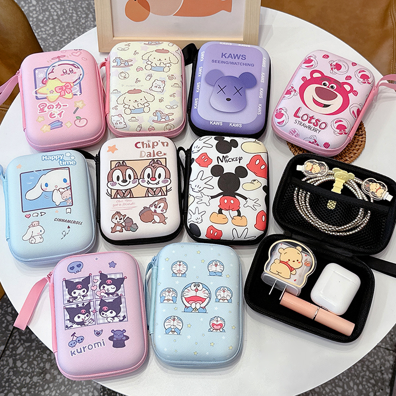 可爱卡通ccd相机硬盘数码收纳包